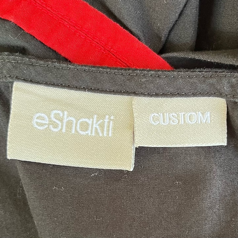 Eshakti Fit And Flare Retro Colorblock Dress - Si… - image 2